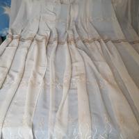 Set n. 3 Tende ricamate per interni 
