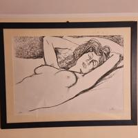 Renato guttuso litografica 