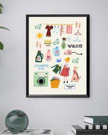 🧼 Poster “Laundry Day”