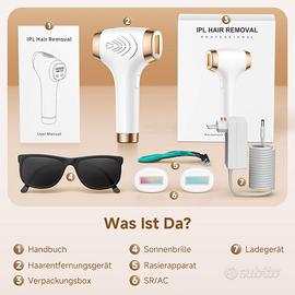 Epilatore Luce Pulsata 3 modalità