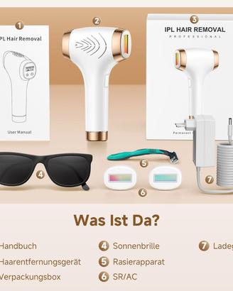 Epilatore Luce Pulsata 3 modalità