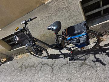 bici e ruota elettrica anteriore imortor 3.0