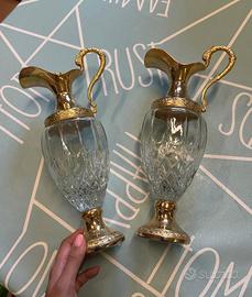 caraffe in vetro anni 60/ 70