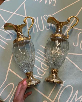 caraffe in vetro anni 60/ 70