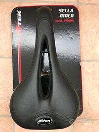 Sella Mountain Bike MTB Corsa Scarico Nera Unisex