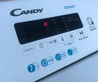 Lavatrice 40 cm slim salva spazio dall alto 7,8kg