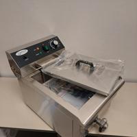 Friggitrice elettrica 10 lt vasca unica NUOVA