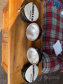 Coppia di fari carello Megalux con cuffie