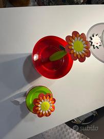 Secchietto e Porta cartigenica in PVC