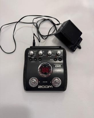 Zoom G2 pedale multi effetto chitarra elettrica