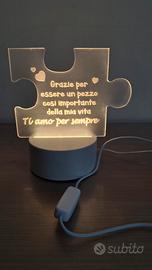 Lampada LED Notturna Puzzle - Ti amo per sempre