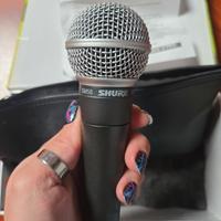 Microfono shure sm58 con cavo 