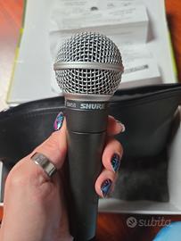 Microfono shure sm58 con cavo 