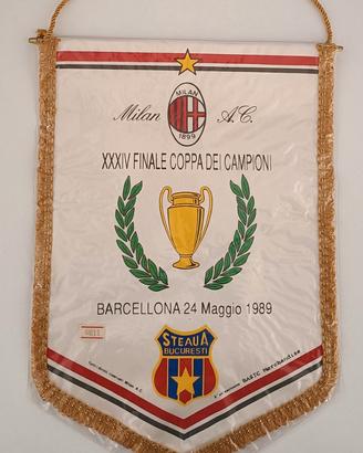 Gagliardetto Milan-Steaua Bucarest