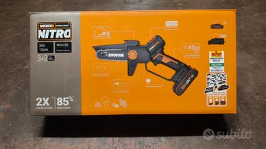 Mini motosega a batteria