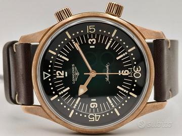Longines Legend Diver Green Dial Men’s Watch 42mm