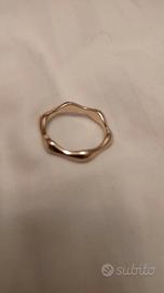 Anello ondulato bigiotteria