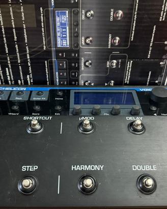 Tc helicon pedalera effetti vocali