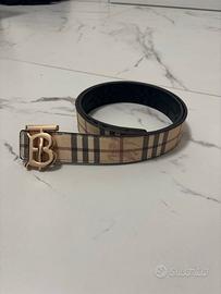 Cintura Burberry reversibile