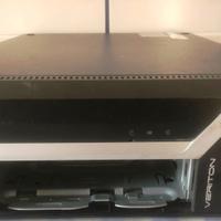 CASE SFF ATX SENZA ALIMENTATORE 4 USB FRONTALI