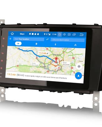 Autoradio navigatore mercedes classe c android ios