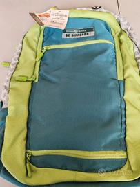 Zaino Smemoranda con porta casco colore verde