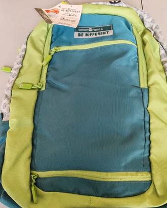 Zaino Smemoranda con porta casco colore verde