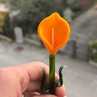 Fiore in vetro di murano