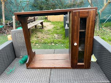 Mobile bagno in legno