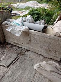 Vasi da giardino in cemento circa 10 vario modello