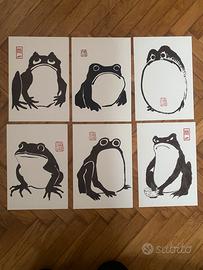 6 stampe su cart pregita a4 matsumoto