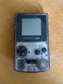 Game boy color Nintendo trasparente 