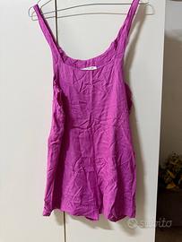 Salopette fucsia