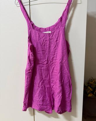 Salopette fucsia