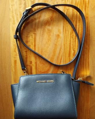 Borsa blu cm 17x11 Michael Kors