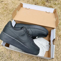 Nike Air Force 1 Black -- EU 40