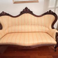 Divano Antico Luigi Filippo (XIX sec.) -  Perfetto