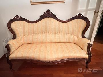 Divano Antico Luigi Filippo (XIX sec.) -  Perfetto