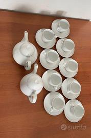 Set da tea in porcellana