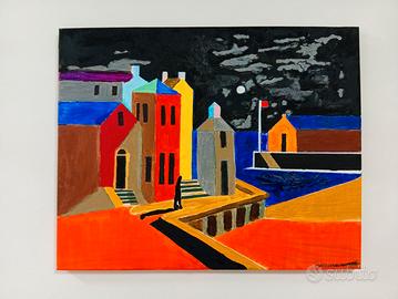 Quadro Dipinto a mano su tela made in Italy