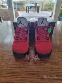 Jordan 5 Retro raging Bull Rad  original 
