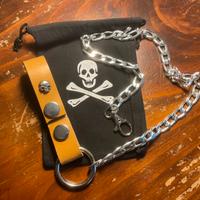 Portachiavi stile harley