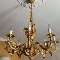 LAMPADARIO 6+6 FIAMME  F.B.A.I