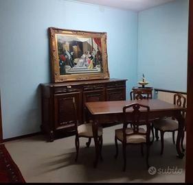 sala soggiorno barocco piemontese 