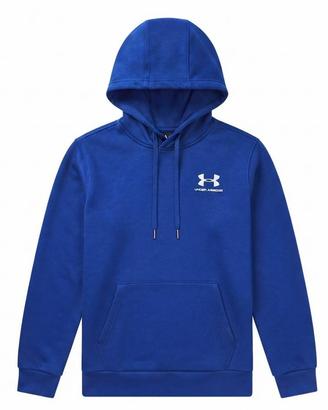 felpa Under Armour blu con cappuccio taglia M