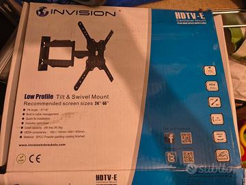 Invision Supporto TV Parete per 24-60 pollici