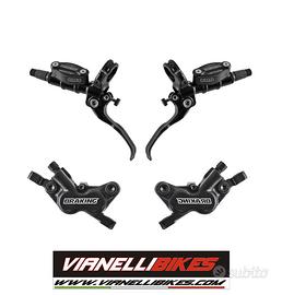 FRENI MTB E-BIKE BRAKING RM4 DISCO 4 PISTONI COLOR