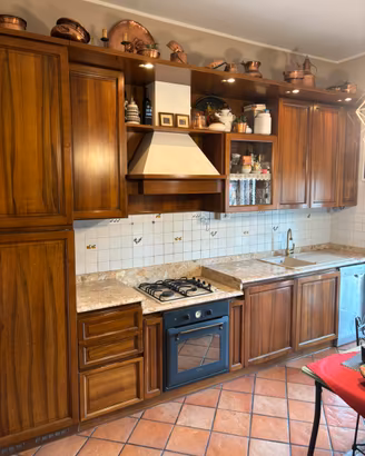 Cucina in noce