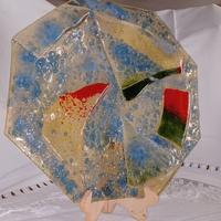 PIATTO IN VETROFUSIONE ART