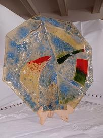 PIATTO IN VETROFUSIONE ART